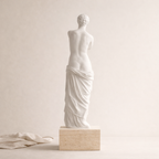 Matte White Venus de Milo Greek Sculpture