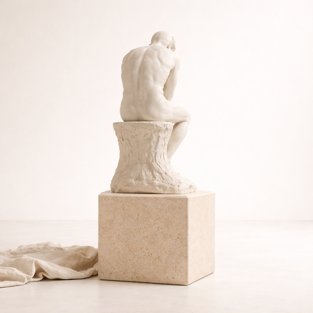 The Thinker Sculpture Set Modern Minimalist Decor