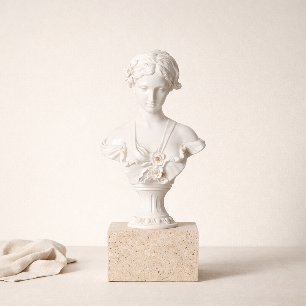 Timeless Venus Soft Matte Antique Style Bust