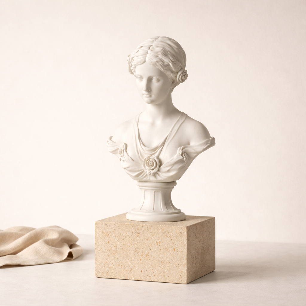 Timeless Venus Soft Matte Antique Style Bust