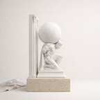 Greek Mythology Atlas Statue Minimalist Decor