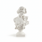 Modern Venus Bust Artistic White Silhouette