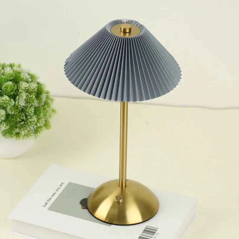 LED Table Lamp Creative Atmosphere Desk Lamp USB Rechargeable Table Lamp Vintage Bedroom Bedside Study Decorative Night Lights