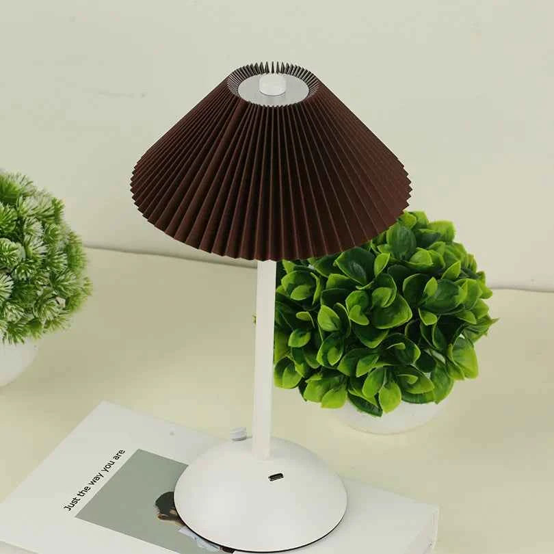 LED Table Lamp Creative Atmosphere Desk Lamp USB Rechargeable Table Lamp Vintage Bedroom Bedside Study Decorative Night Lights