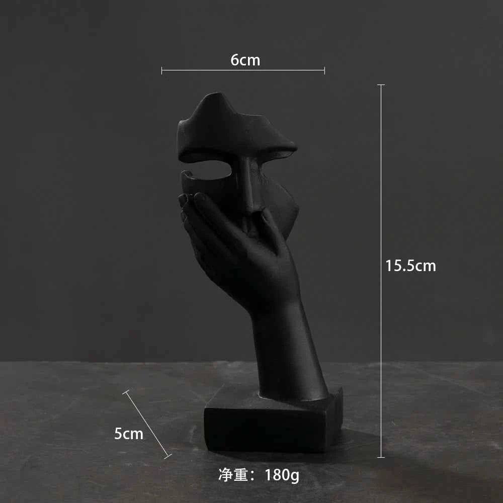 European crafts ornaments simple abstract figure sculpture office living room sculpture art decorations