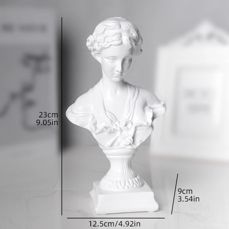 Timeless Venus Soft Matte Antique Style Bust