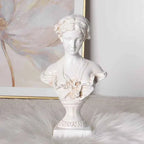 Greek Style Bust Statues for Sketching, Home Decorations for Bedroom, Living Room, and Study Desk