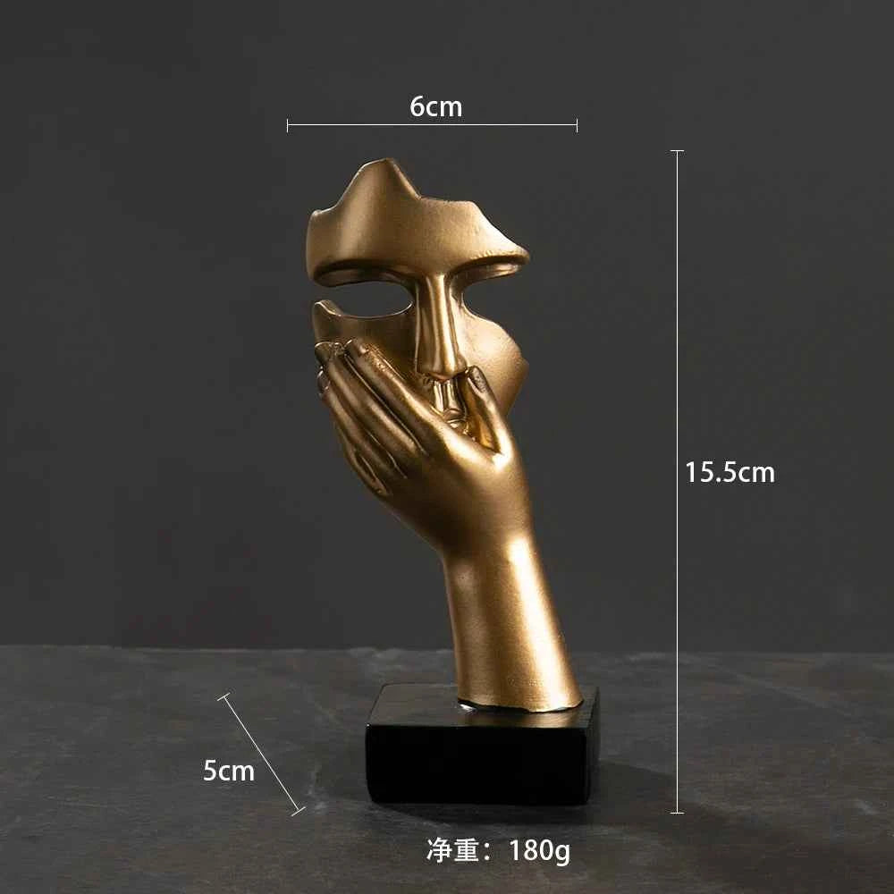 European crafts ornaments simple abstract figure sculpture office living room sculpture art decorations