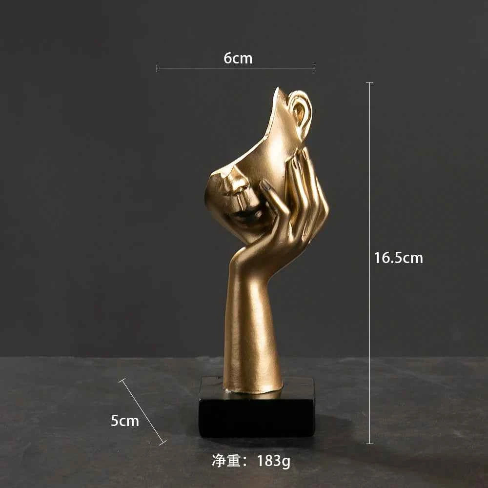 European crafts ornaments simple abstract figure sculpture office living room sculpture art decorations