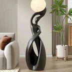 Home Decor Statue Abstract Art Ornaments Nordic Living Room Large Floor Luminous Sculpture Housewarming Gift Interior Figurines